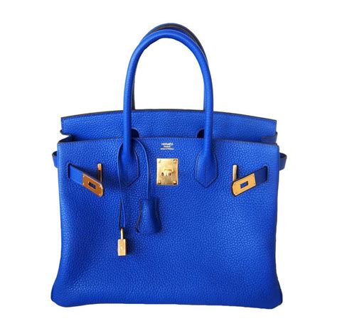 hermes bags blue